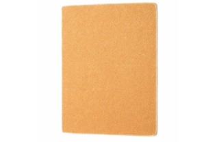 Tapis Beige avec une Touche d’Orange – 50 x 65 cm, Bordé d’une Bande