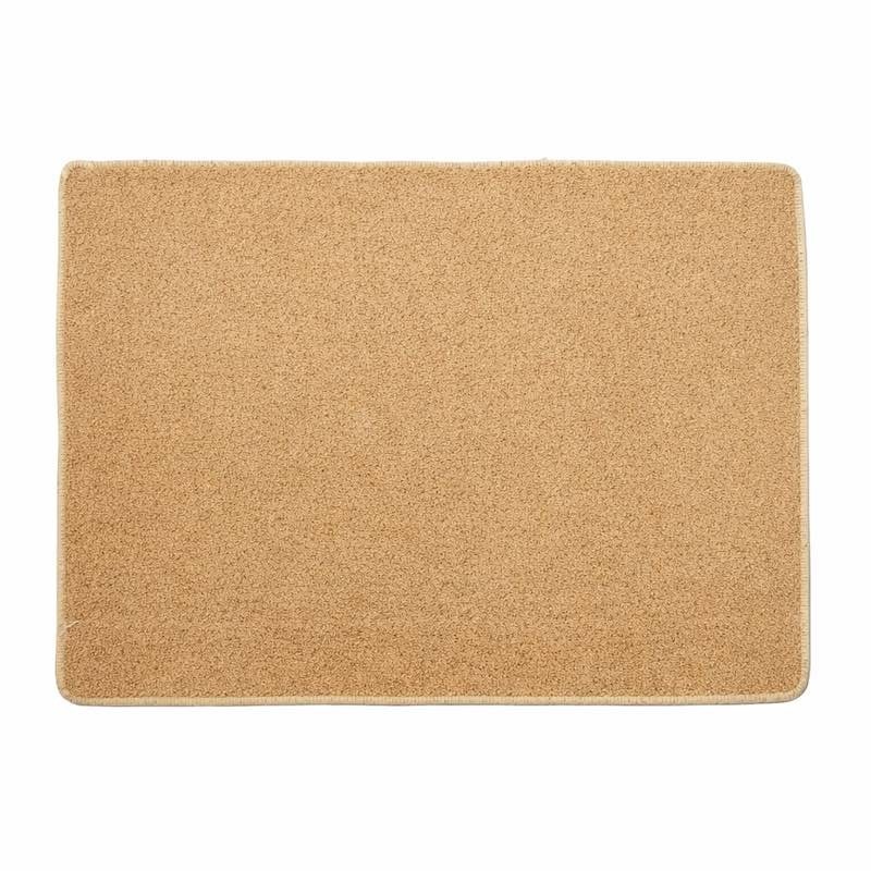 Mat licht bruin beige 50 x 67 cm