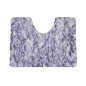 Tapis de toilette violet marbe 65 x 50 cm