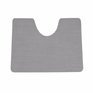 Toilet mat taupe 65 x 50 cm