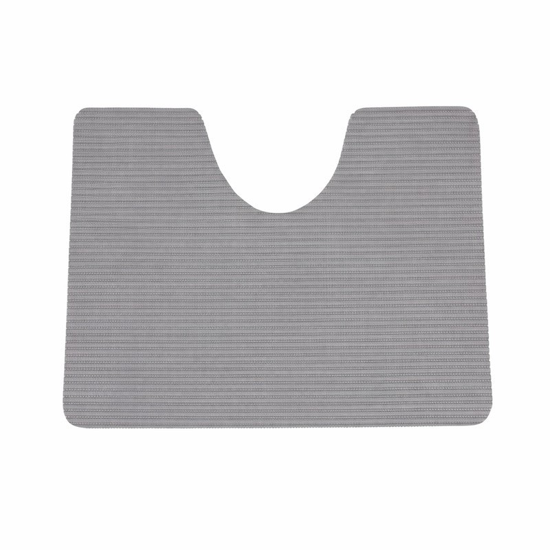 Toiletmat taupe 65 x 50 cm Toiletmat taupe 65 x 50 cm