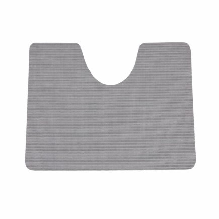 Toiletmat taupe 65 x 50 cm