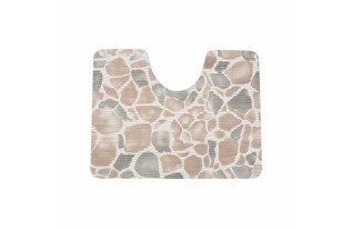 toilet mat stones 65 x 50 cm