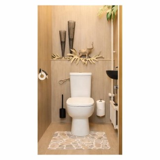 Tapis de toilette des pierres 65 x 50 cm