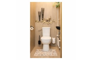 Toiletmat stenen  65 x 50 cm