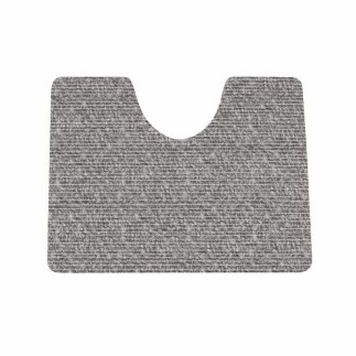 Ribbed marble-look toilet mat | Decoration