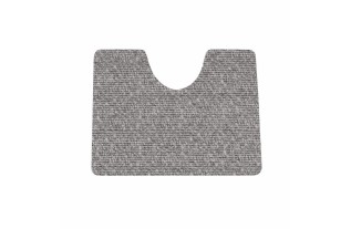 Tapis WC – Mousse avec Découpe, Aspect Marbre Côtelé (65 × 50 cm)