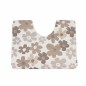 Tapis de toilette fleurs 65 x 50 cm