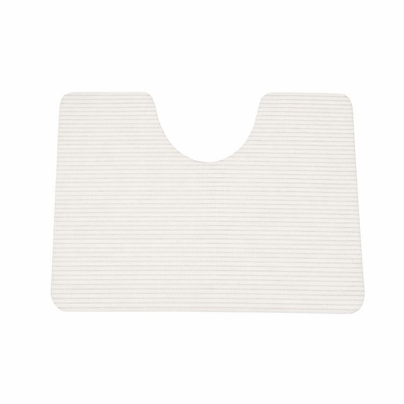 Toilet mat cream 65 x 50 cm