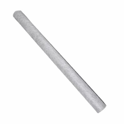 Decoratieve Fiber Polyester Zilver – Luxe Glans voor Styling & Geschenken (60 cm × 3 m)