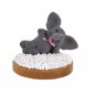 Decoratieve Olifant met Beschuit en Grote Muisjes – Zacht Geboorteaccent (± 12 cm)
