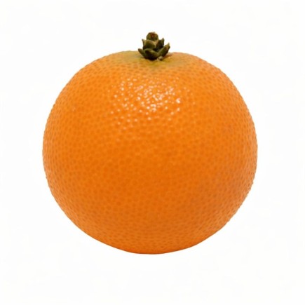 Decorative Orange – Artificial Fruit with Stem (Ø 7 cm)