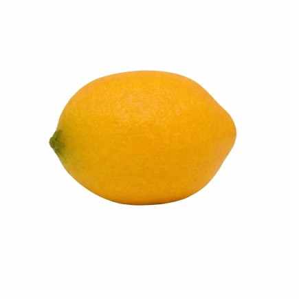 Realistic Artificial Lemon – Fresh Accent with Timeless Appeal (Ø approx. 8 cm)