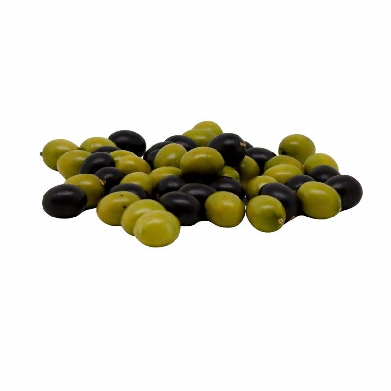 Realistic Artificial Olives – Green & Black Olives (50 pieces)