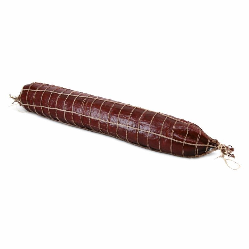 Decoratieve Plastic Worst – Realistische Culinaire Eyecatcher (45 × 7 cm)