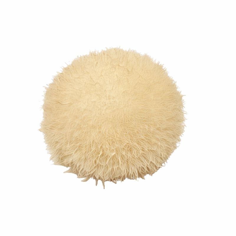 Balle Fluffy Crème – Petite Balle Décorative Douce 6 cm