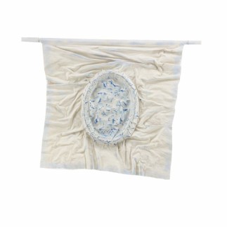 Kalkdoek III “Bloemen” – Handgemaakt met Decoration Paint