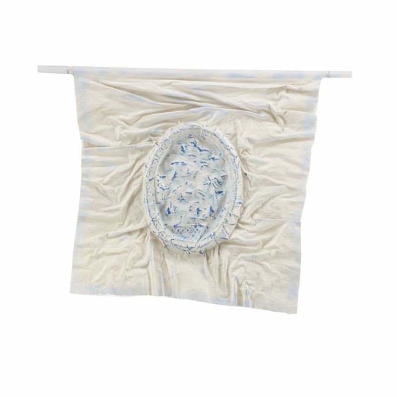 Kalkdoek III “Bloemen” – Handgemaakt met Decoration Paint