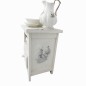 bedside table with ewer painted in Decoration Paint
