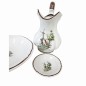 Table de Nuit avec Broc et Cuvette – Peinte avec Decoration Paint | Pièce Brocante Unique