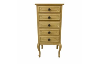 Elegant gold cabinet with drawers – hand-painted in Decoration Paint