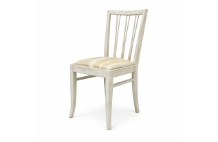 Set of 2 vintage chairs from the 1950s – Old White with patina