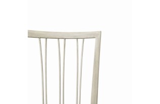 Set of 2 vintage chairs from the 1950s – Old White with patina