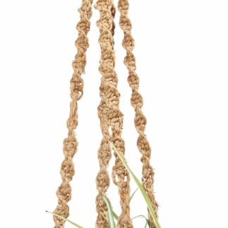 Macramé Plantenhanger “Iris” – Handgemaakt & Tijdloos | Lengte 75 cm
