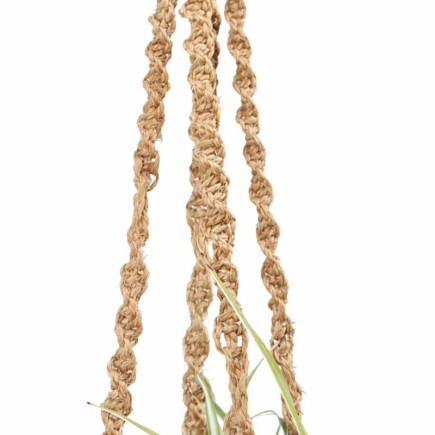 Macramé Plant Hanger “Iris” – Handmade & Timeless | Length 75 cm