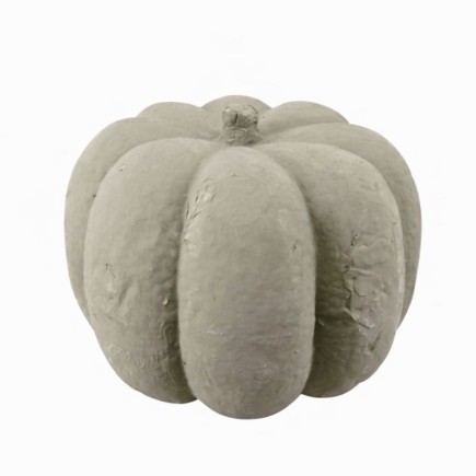 Citrouille Décorative Effet Béton – Georgian Green | Ø 23 cm