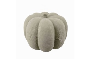 Decorative Pumpkin with Concrete Look – Georgian Green | Ø 23 cm
