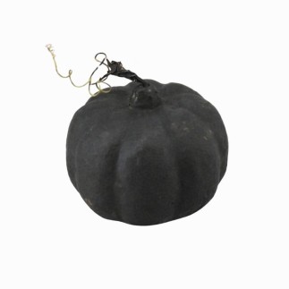 Zwarte Decoratieve Pompoen – Cornwall Black | Ø 12 cm