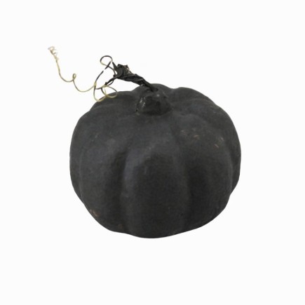 Zwarte Decoratieve Pompoen – Cornwall Black | Ø 12 cm
