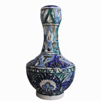 Vintage Handgeschilderde Keramische Vaas Klassieke Stijl Decoratie