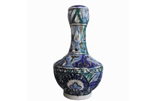 Vintage Hand-Painted Ceramic Vase Classic Style Decoration