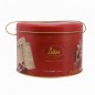 Empty Loison Panettone Tin – Authentic Italian Storage | Ø 22 x H 17 cm