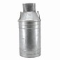 Vintage Zinken Melkkan – Stoer & Nostalgisch Decoratief Object