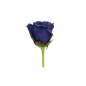 Rose en soie – Bleu | Longueur 90 cm