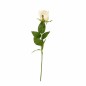 Silk rose – white – 60 cm