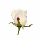 Silk rose – white – 60 cm