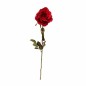 Rose en soie – rouge – 70 cm