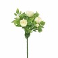 Small rose bunch – white – 20 cm