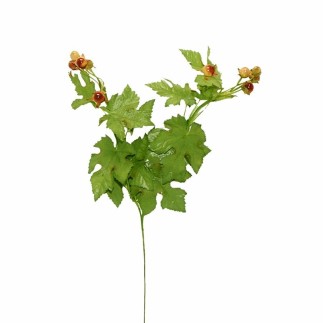 Berry branch – brown – 45 cm
