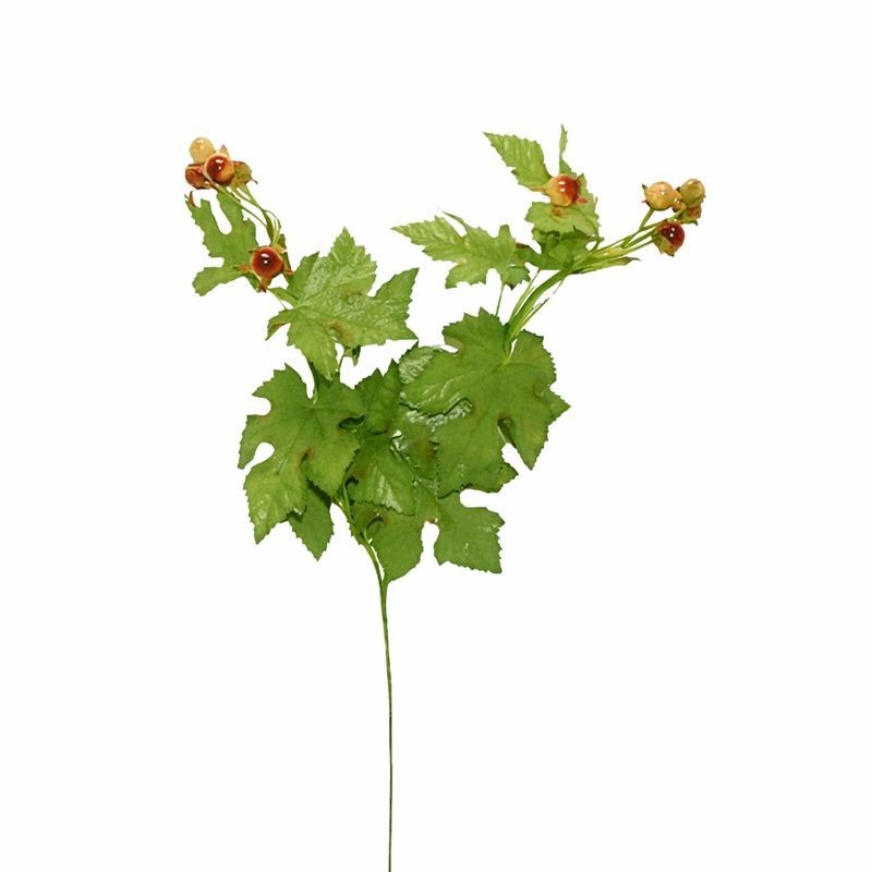 Branche de baies – brun – 45 cm