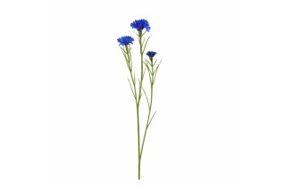 Zijde blauwe korenbloem – 68 cm