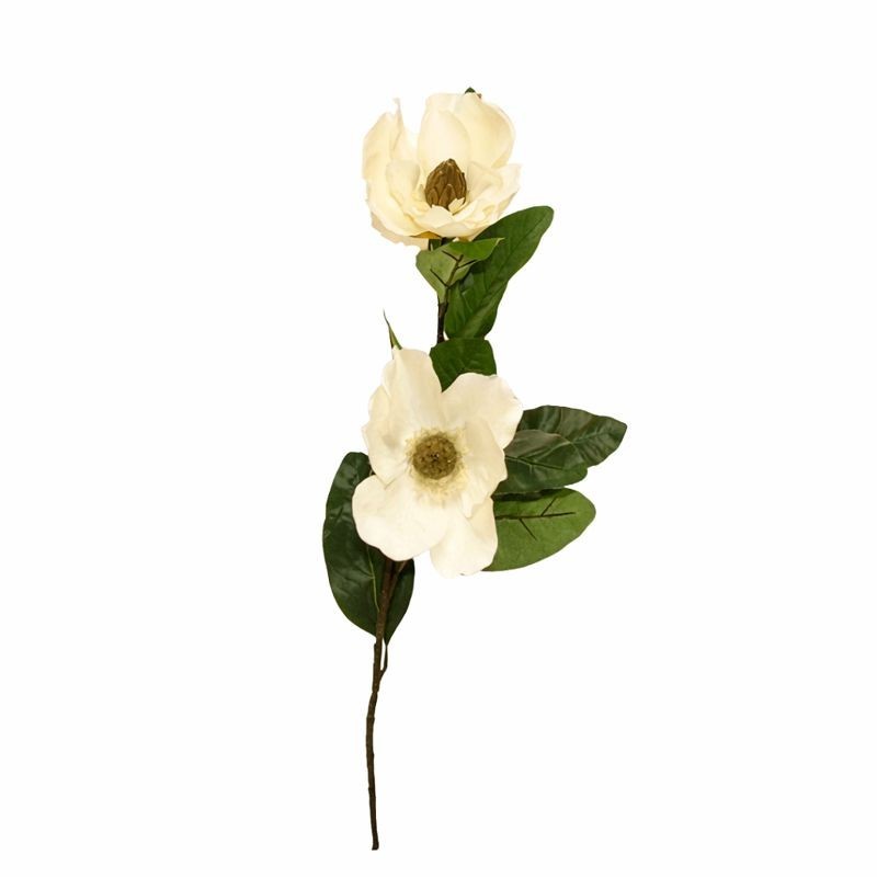 Silk white magnolia – 85 cm