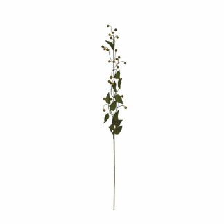 Branche de baies – verte – 75 cm