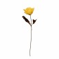 Bloem met bladeren – geel – 75 cm