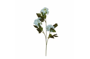Fleur en soie – petite – bleu clair – 53 cm