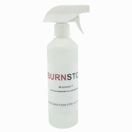 Burnstop IM-Synthetic P – Fire Retardant for Artificial Plants and Flowers – 500 ml